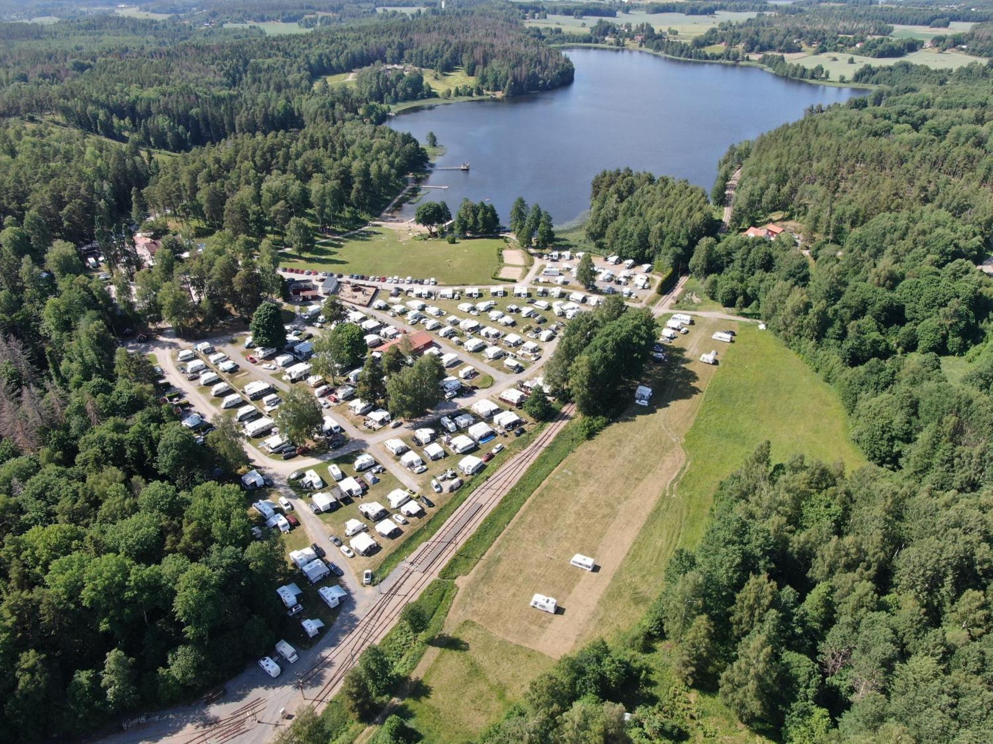 Malmkopings Bad & Camping Hotel Exterior foto